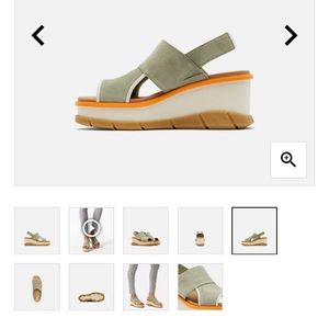 NWOT Sorel Wedge sandals.  Brand new, never worn.  No box or tags.